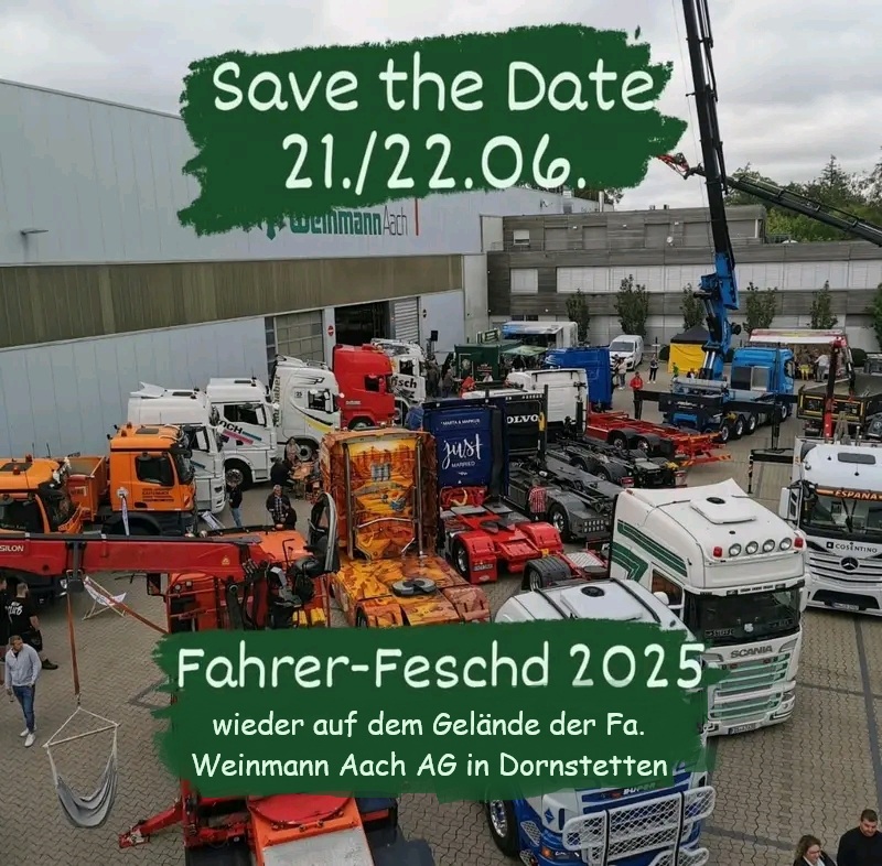 Trucker-Treffen in Dornstetten 21.06.2025 - 22.06.2025